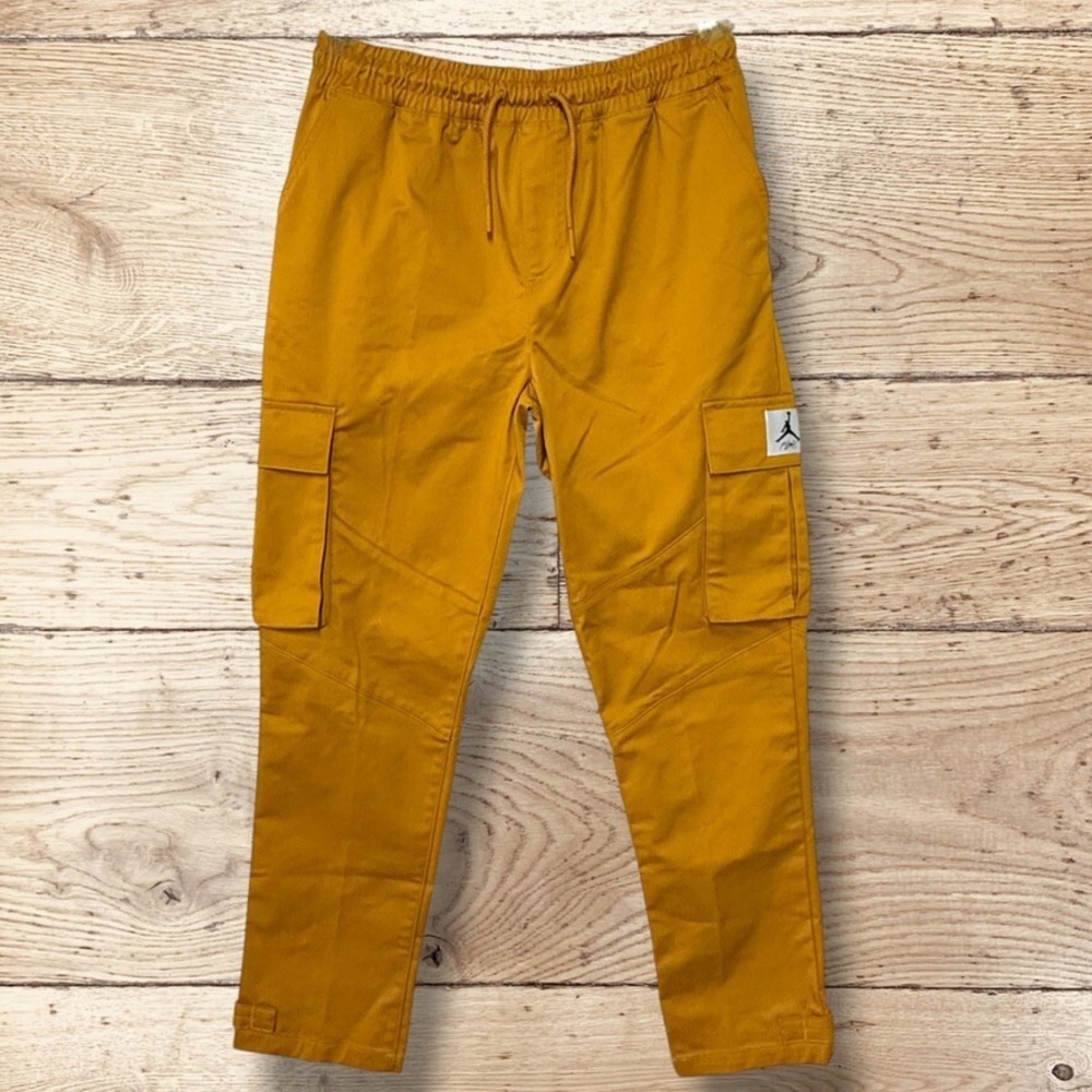 Jordan Nike Boys Essential Utility‎ Cargo Pants - Size M (10/12yr) - Chutney